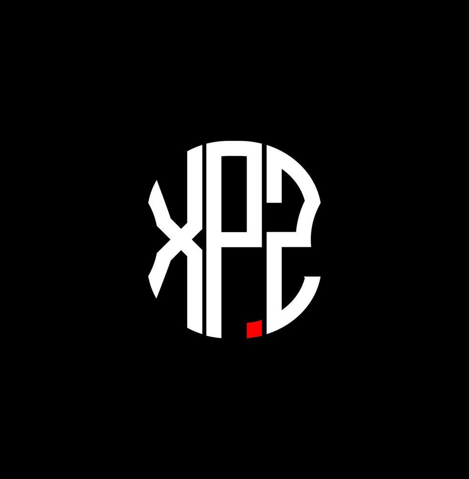 xpz Brief Logo abstraktes kreatives Design. xpz einzigartiges Design vektor