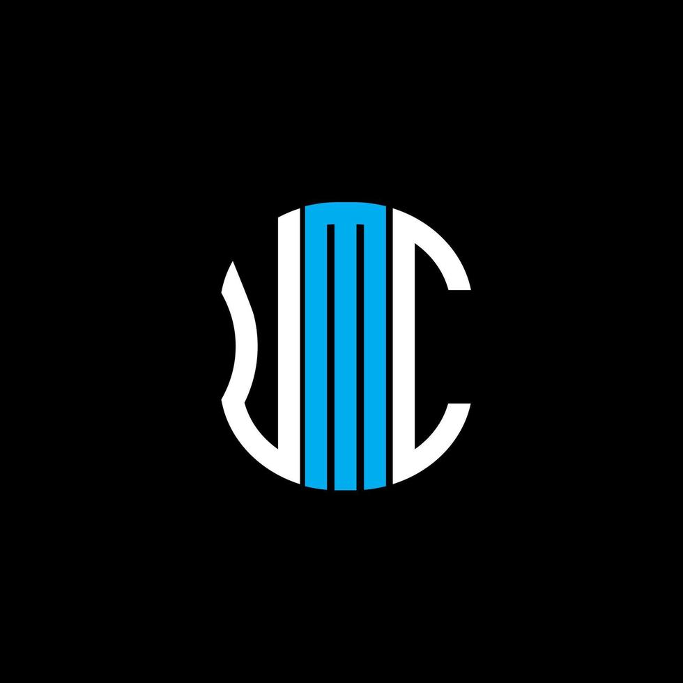 umc Brief Logo abstraktes kreatives Design. umc einzigartiges Design vektor
