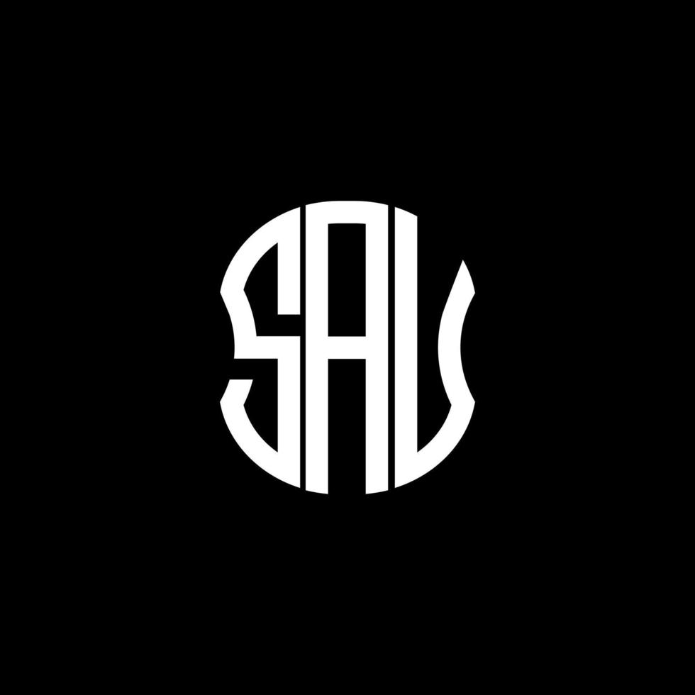 websau brief logo abstraktes kreatives design. Sau einzigartiges Design vektor
