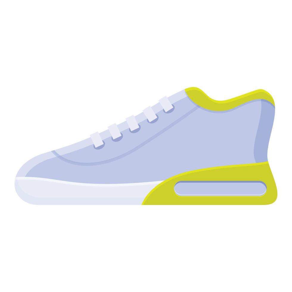 Fitness-Sneaker-Symbol, Cartoon-Stil vektor