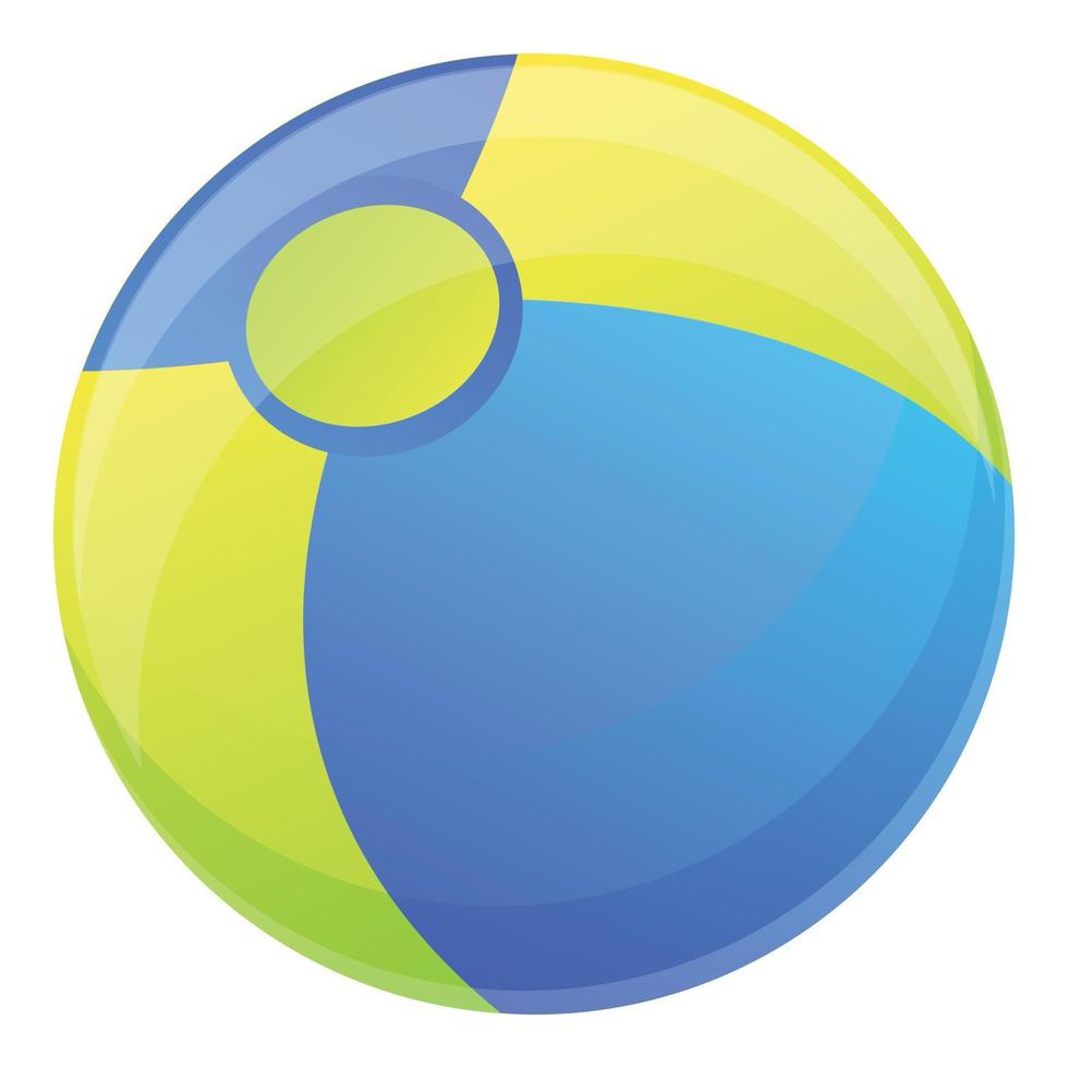 Wasserball-Symbol, Cartoon-Stil vektor