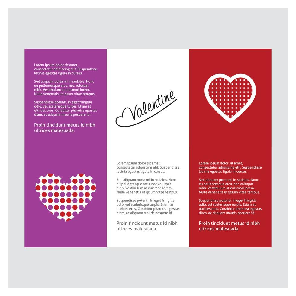 hjärtans dag design typografi och kort med elegant design vektor