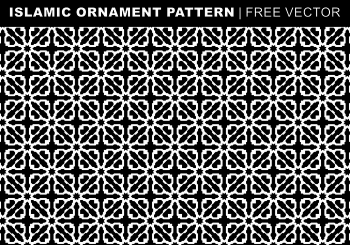 Islamische Ornament-Muster Free Vector