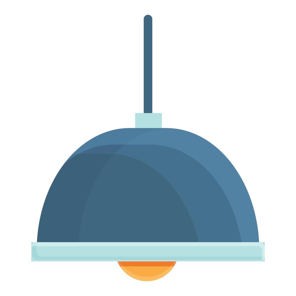 gemütliches Wohnzimmer Lampensymbol, Cartoon-Stil vektor