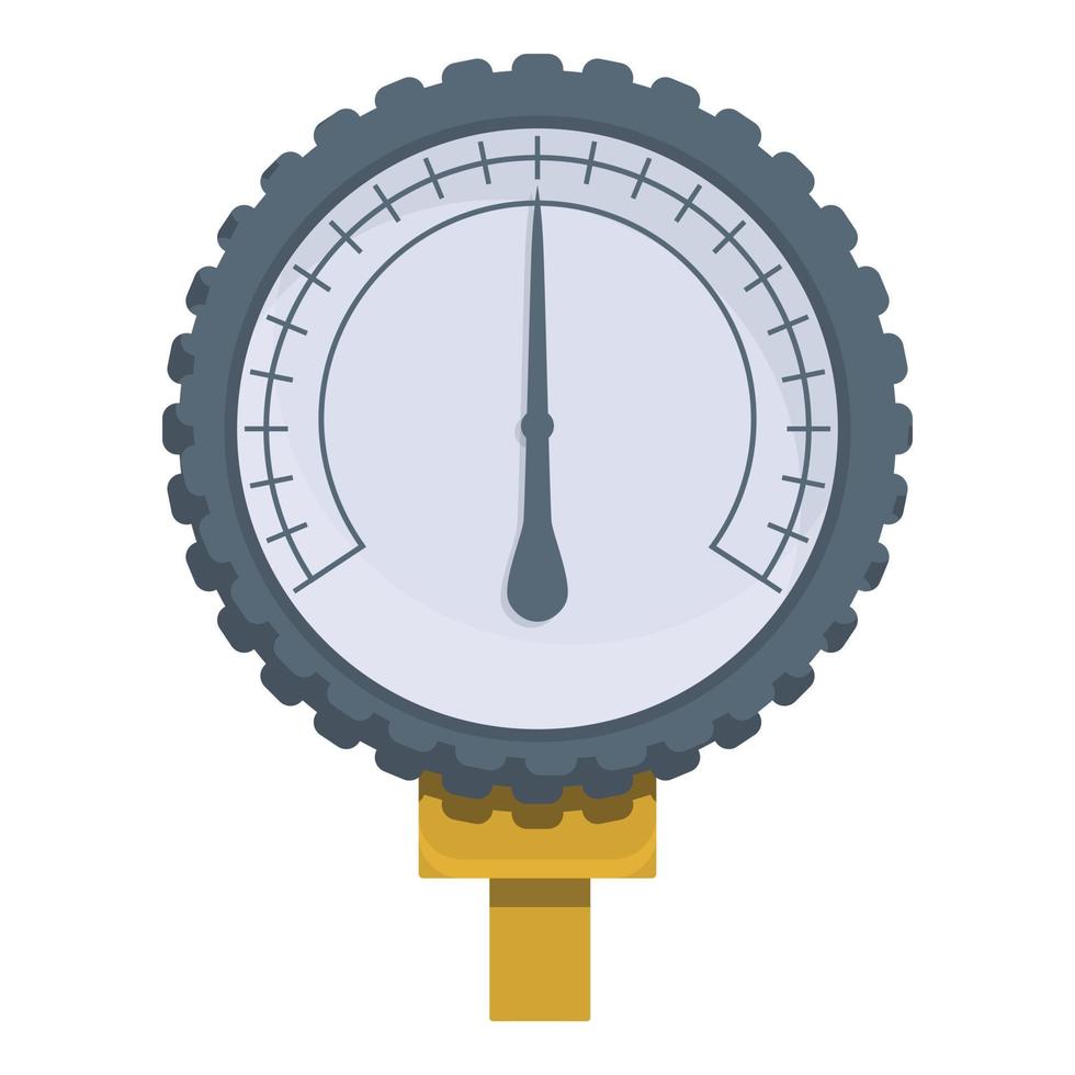 Druckmanometer-Symbol, Cartoon-Stil vektor