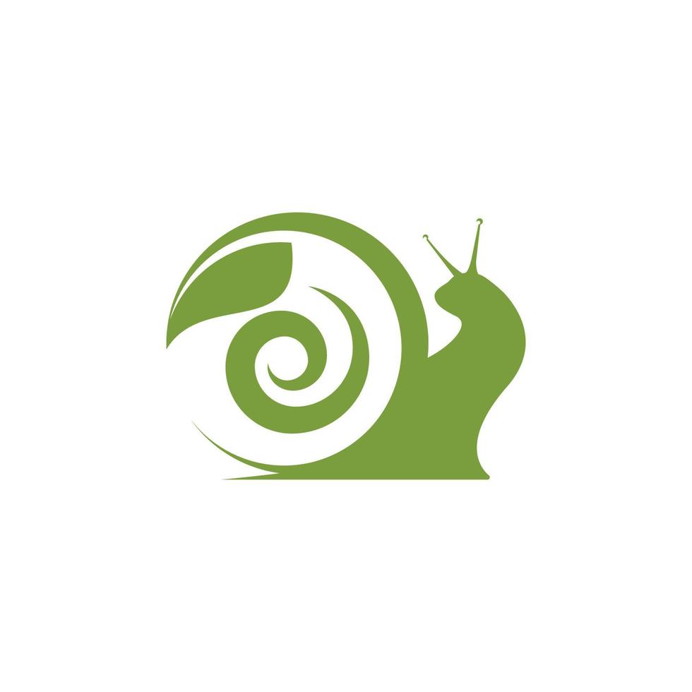 Schnecke Vektor Icon Design Illustration