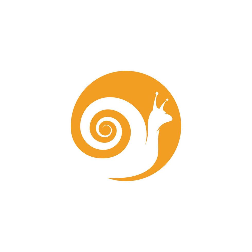 Schnecke Vektor Icon Design Illustration