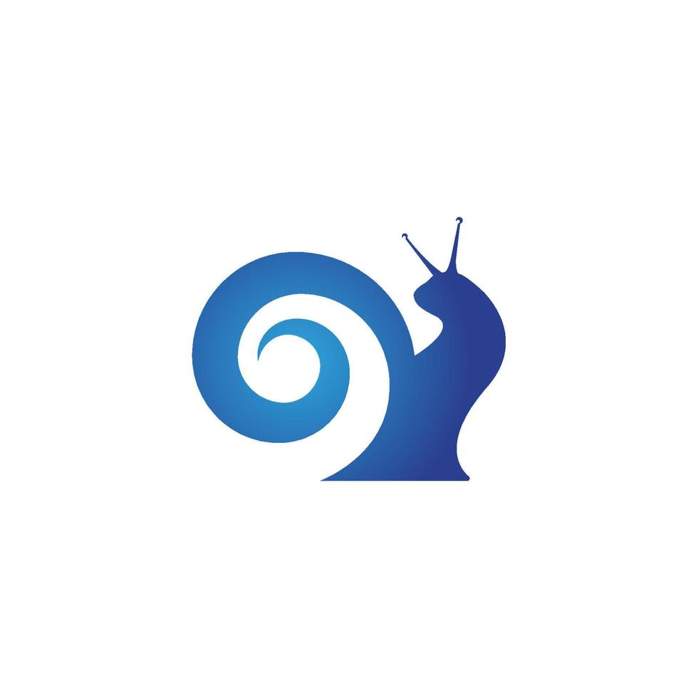 Schnecke Vektor Icon Design Illustration