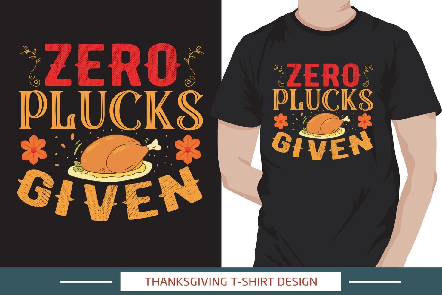 Happy Thanksgiving Design, Typografie Schriftzug Zitat Thanksgiving T-Shirt Design. kostenloser Vektor