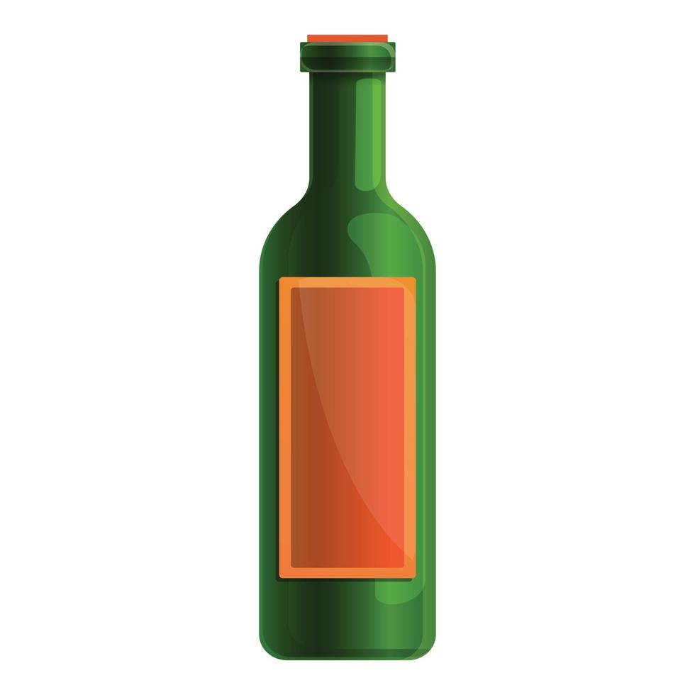 grekisk olja flaska ikon, tecknad serie stil vektor