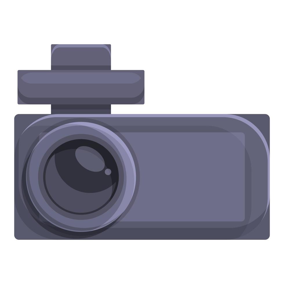 rec dashcam ikon tecknad serie vektor. video inspelare vektor