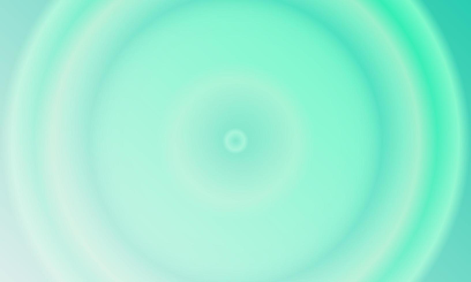 Tosca grüner und weißer radialer Farbverlauf abstrakter Hintergrund. einfacher, minimalistischer, moderner und farbenfroher Stil. Verwendung für Homepage, Hintergrund, Hintergrundbild, Banner oder Flyer vektor