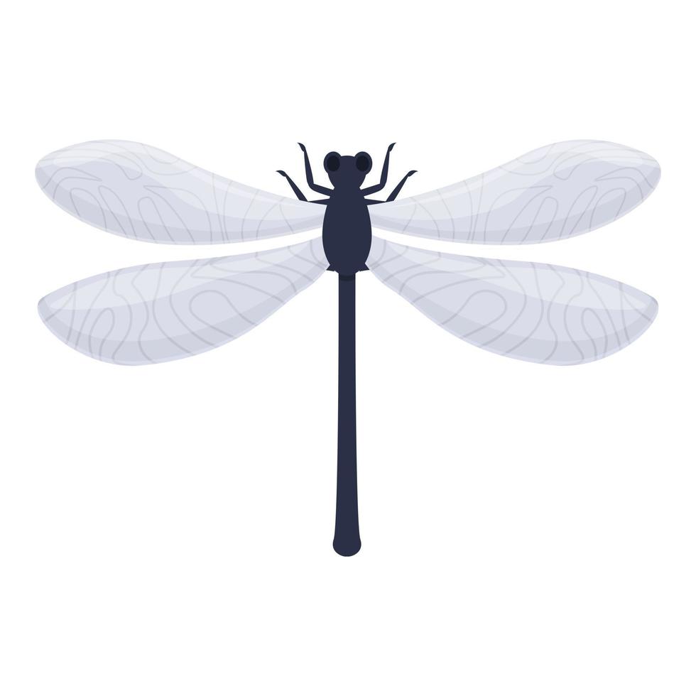 Himmel Libelle Symbol Cartoon Vektor. Flügelfehler vektor