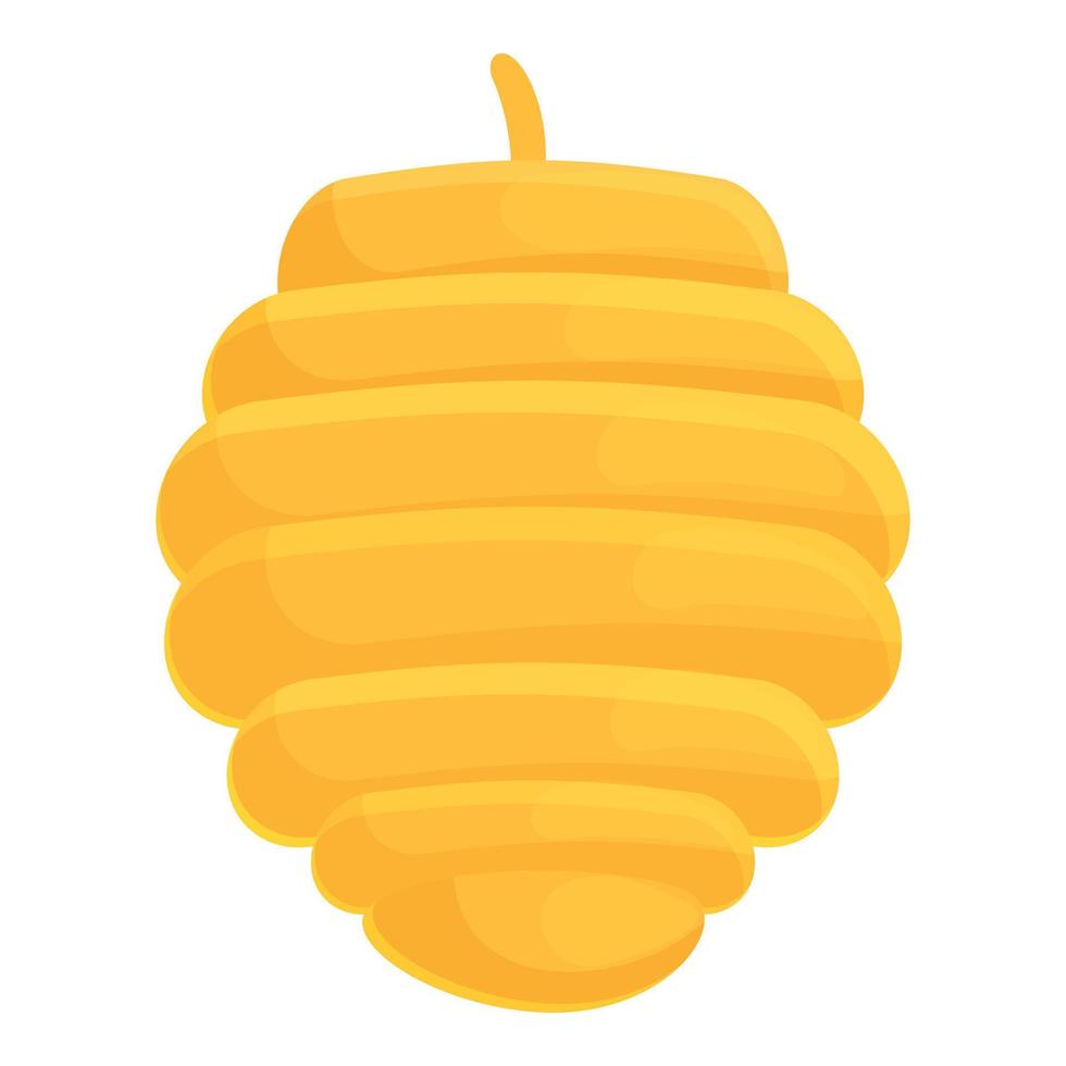 gold behive symbol cartoon vektor. Honigbiene vektor