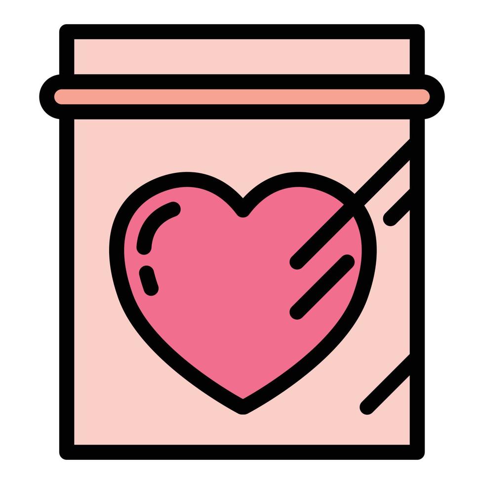 hjärta donation ikon översikt vektor. organ givare vektor