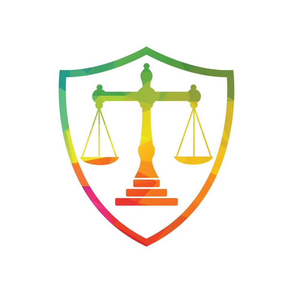 Law Balance und Anwaltsmonogramm-Logo-Design. Balance-Logo-Design in Bezug auf Anwalt, Anwaltskanzlei oder Anwälte. vektor