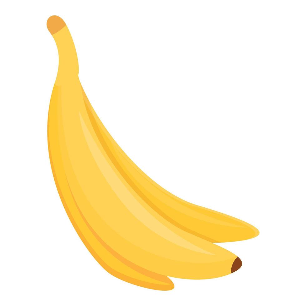 Bananenschalen-Symbol, Cartoon-Stil vektor