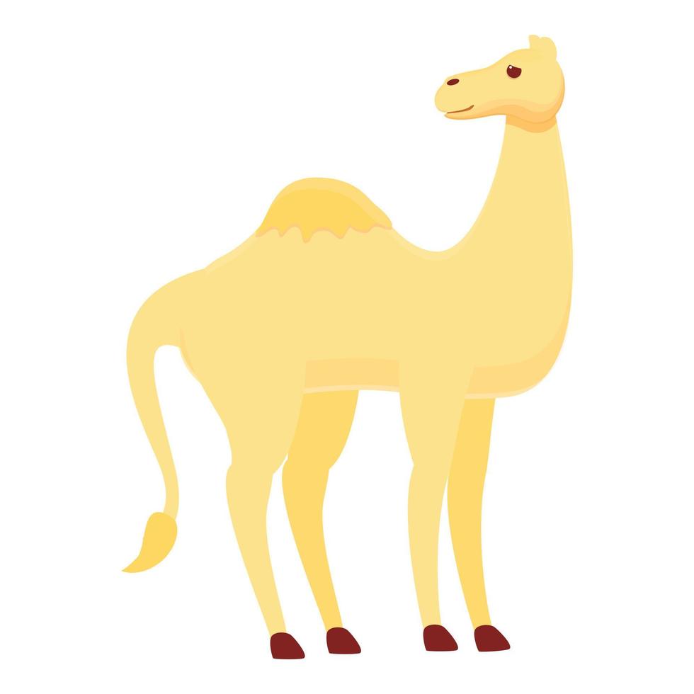 muslimische Kamel-Ikone, Cartoon-Stil vektor