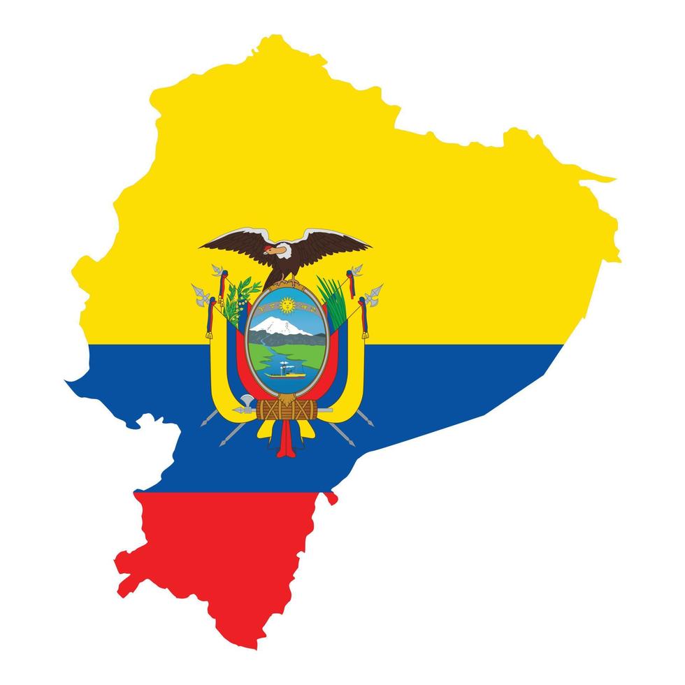 ecuador wahrzeichen symbol cartoon vektor. Reisekultur vektor