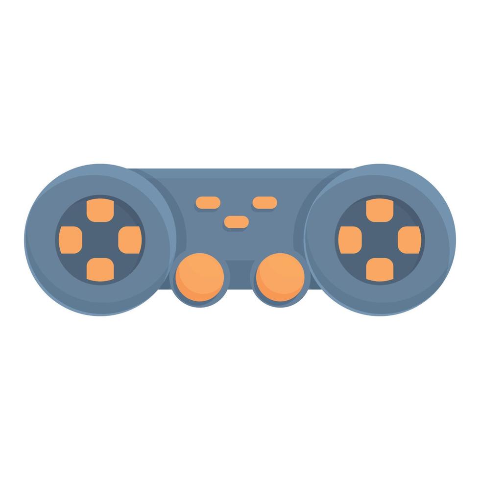 Team-Joystick-Symbol Cartoon-Vektor. sportliches Spiel vektor