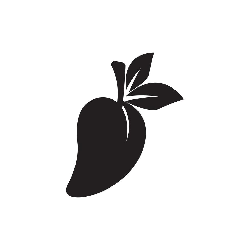 Mango-Vektor-Symbol. Illustrationslogo vektor