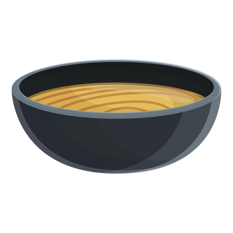 koreanska soppa ikon, tecknad serie stil vektor