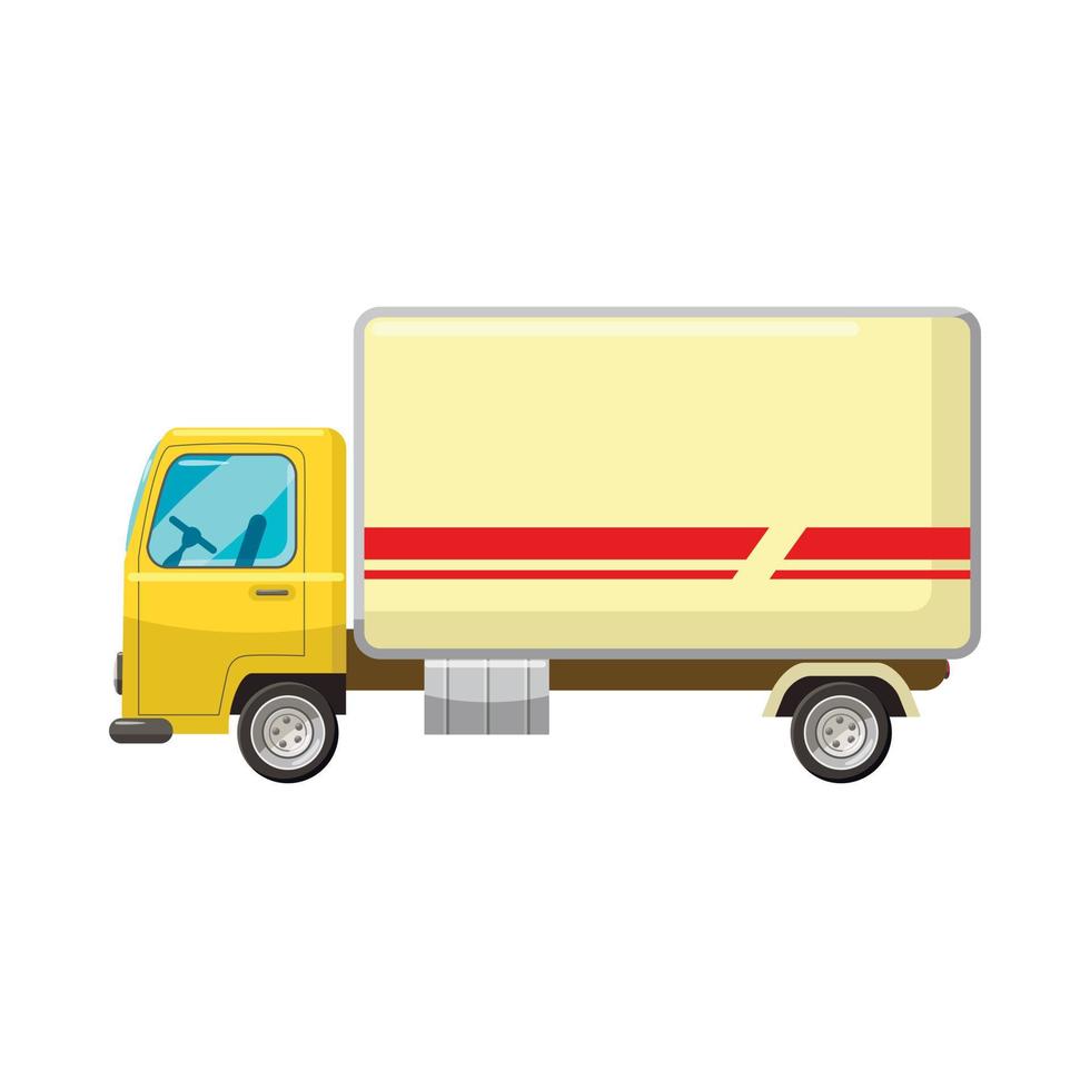 LKW-Symbol, Cartoon-Stil vektor