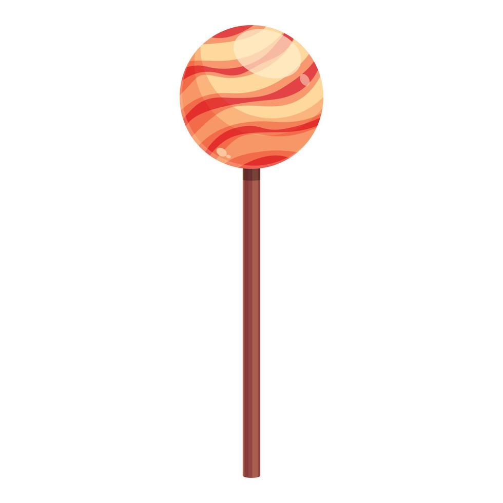Lutscher-Symbol Cartoon-Vektor. Süßigkeiten-Kuchen-Pop vektor