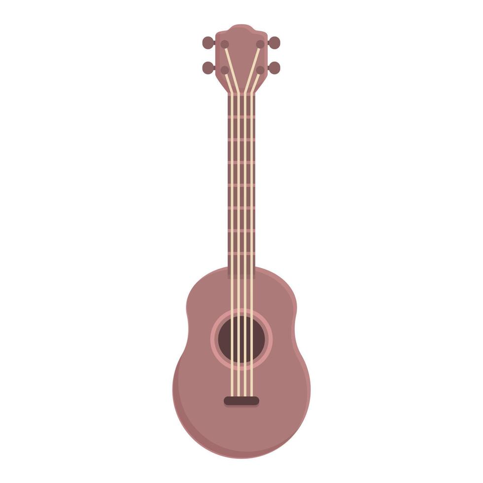 vintage ukulele symbol cartoon vektor. Hawaii-Gitarre vektor