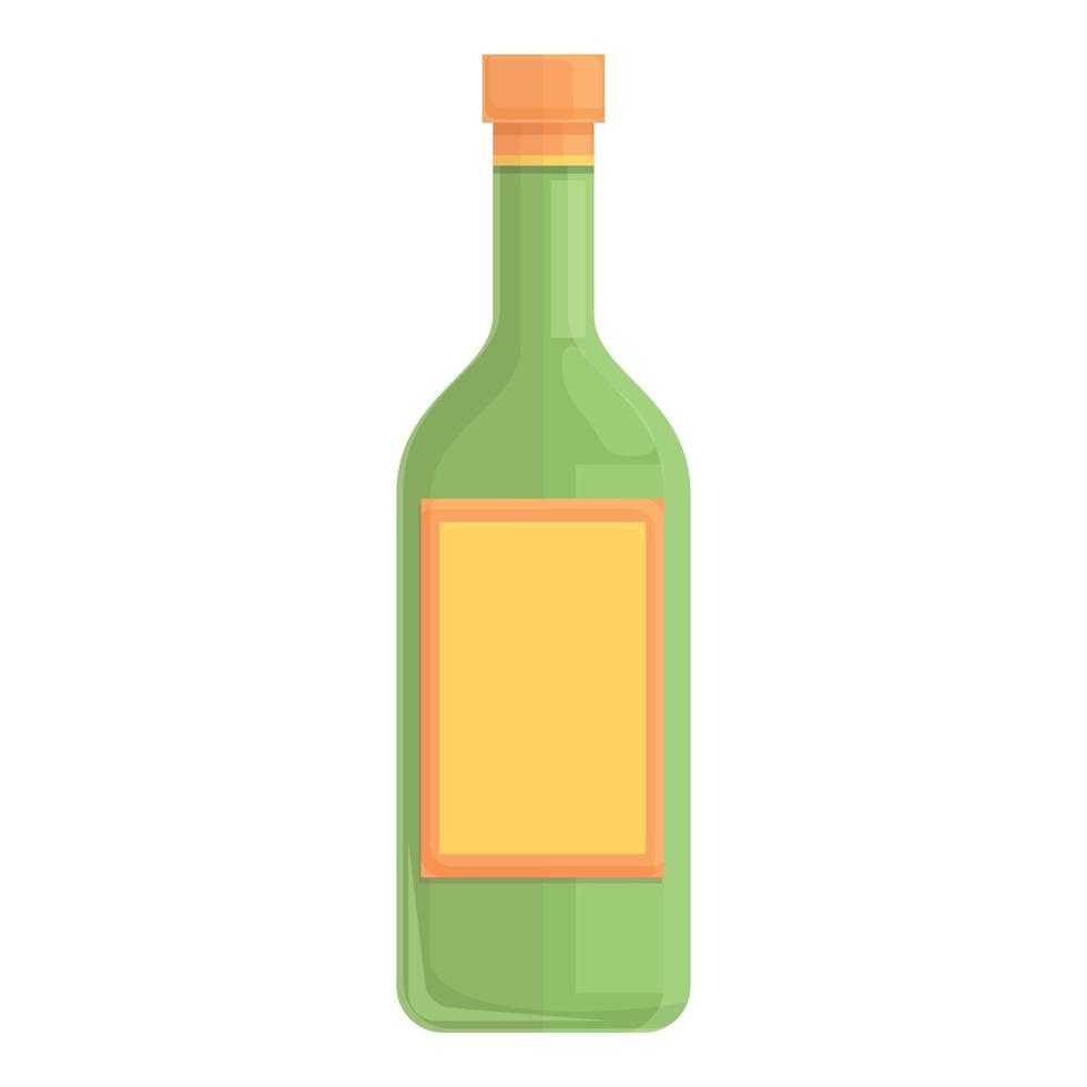 Ölflasche Symbol Cartoon Vektor. Oliven essen vektor