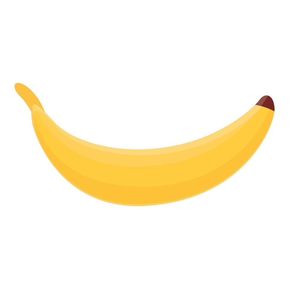 näringsämne banan ikon, tecknad serie stil vektor
