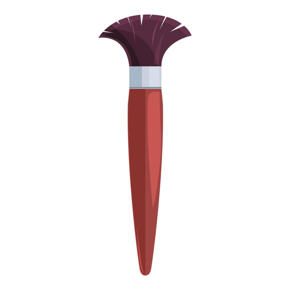 Kosmetikpinsel-Symbol Cartoon-Vektor. Make-up-Schönheit vektor