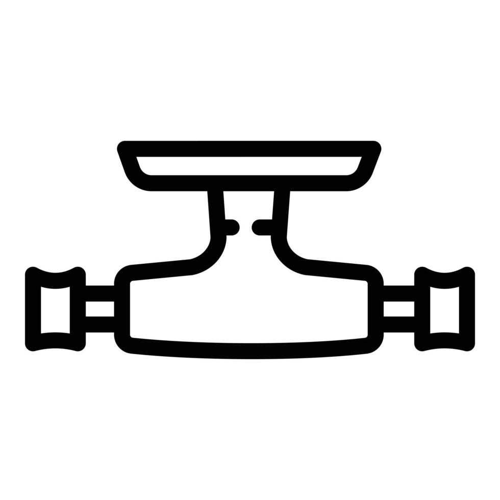 Rahmenrad-Skateboard-Symbol, Umrissstil vektor