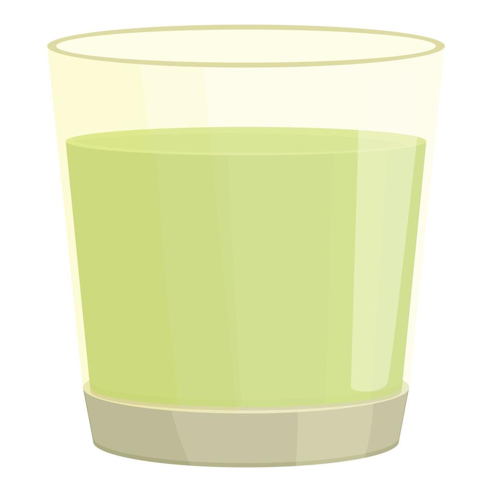 Spirulina-Cocktail-Symbol Cartoon-Vektor. Algenpflanze vektor