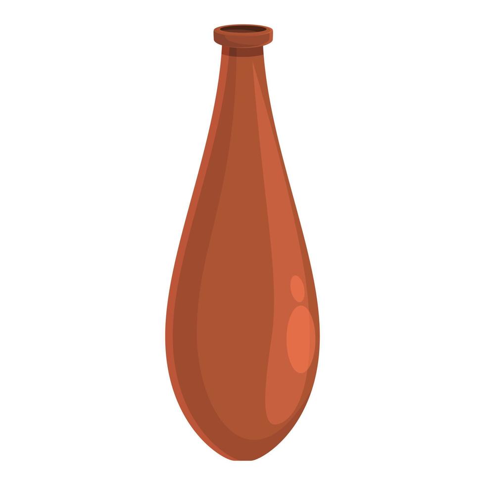 afrikanische Vase Symbol Cartoon-Vektor. Stammeskunst vektor