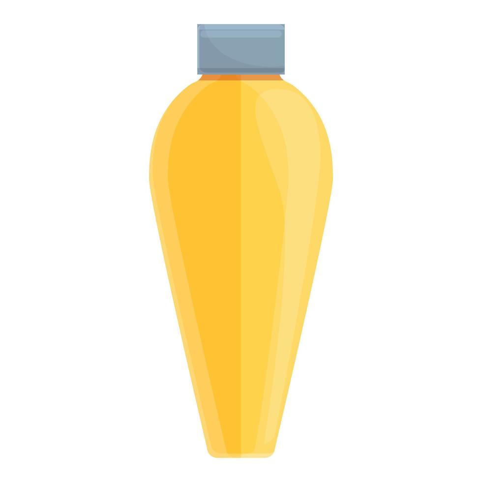 termo flaska ikon, tecknad serie stil vektor