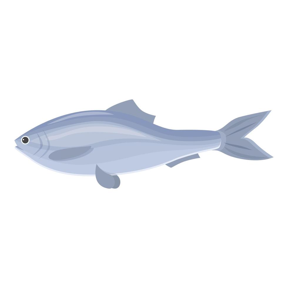 sill Lagra ikon tecknad serie vektor. hav fisk vektor