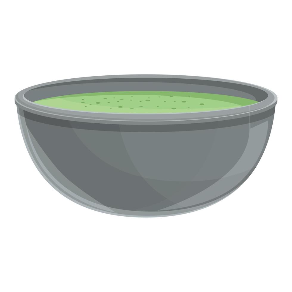 Currycremesuppe Symbol Cartoon Vektor. heiße Schüssel vektor