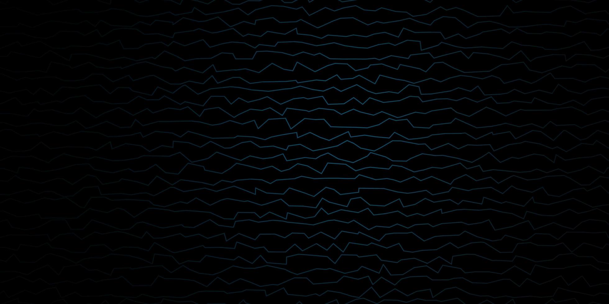 dunkelblauer Hintergrund mit Linien. vektor