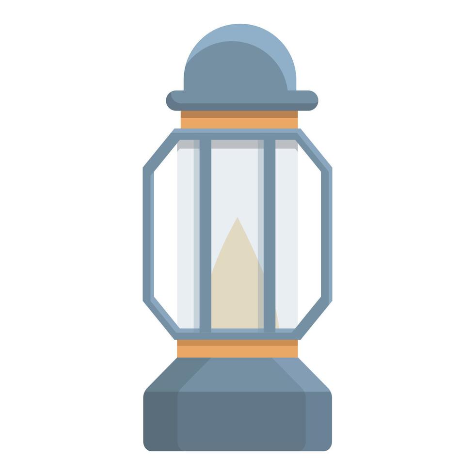 fotogen lampa ikon, tecknad serie stil vektor