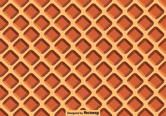 Vector Waffle Close Up Seamless