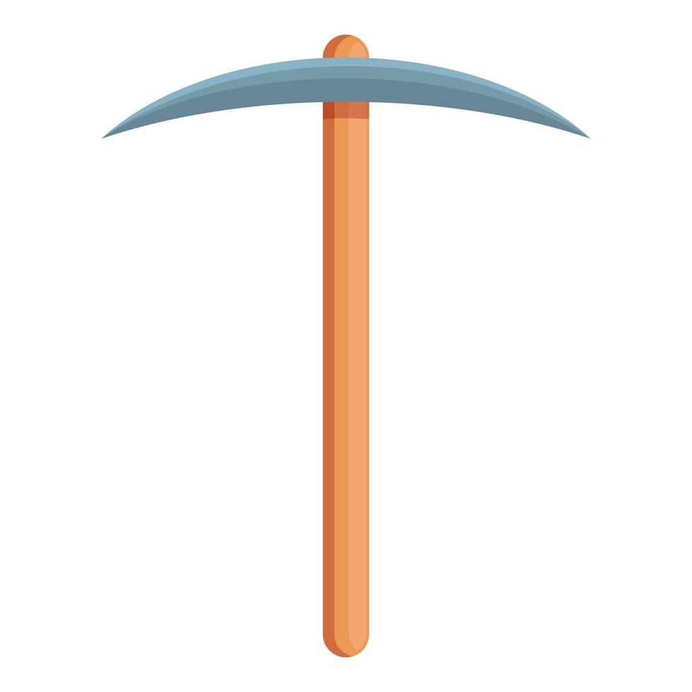 Camping-Eishammer-Symbol, Cartoon-Stil vektor