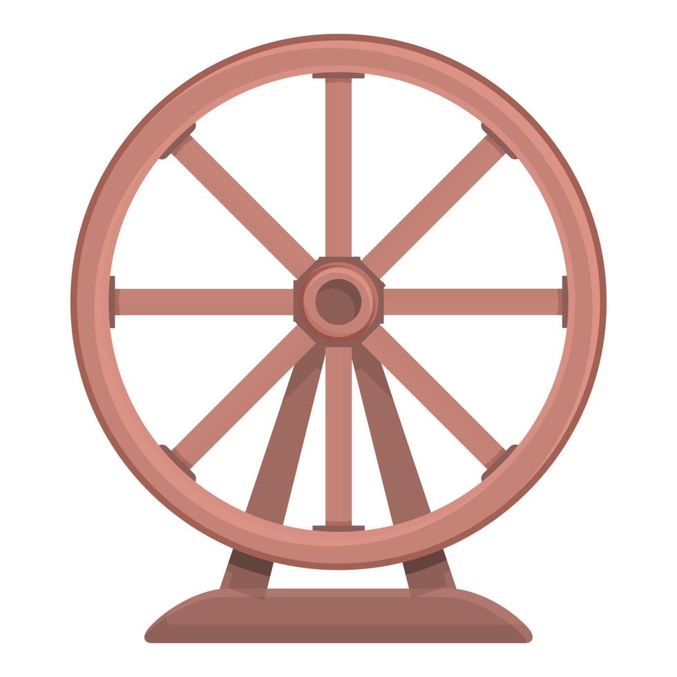 sällskapsdjur hjul ikon tecknad serie vektor. Lagra Artikel vektor