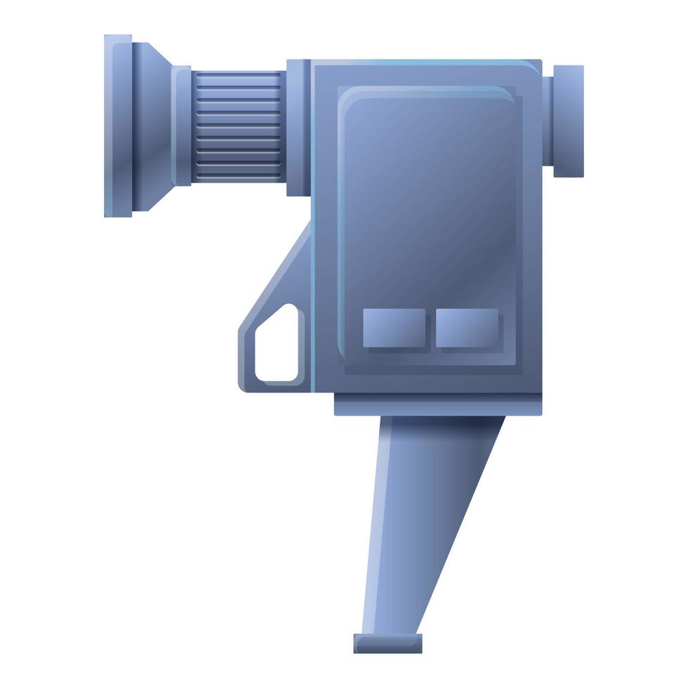 video videokamera ikon, tecknad serie stil vektor