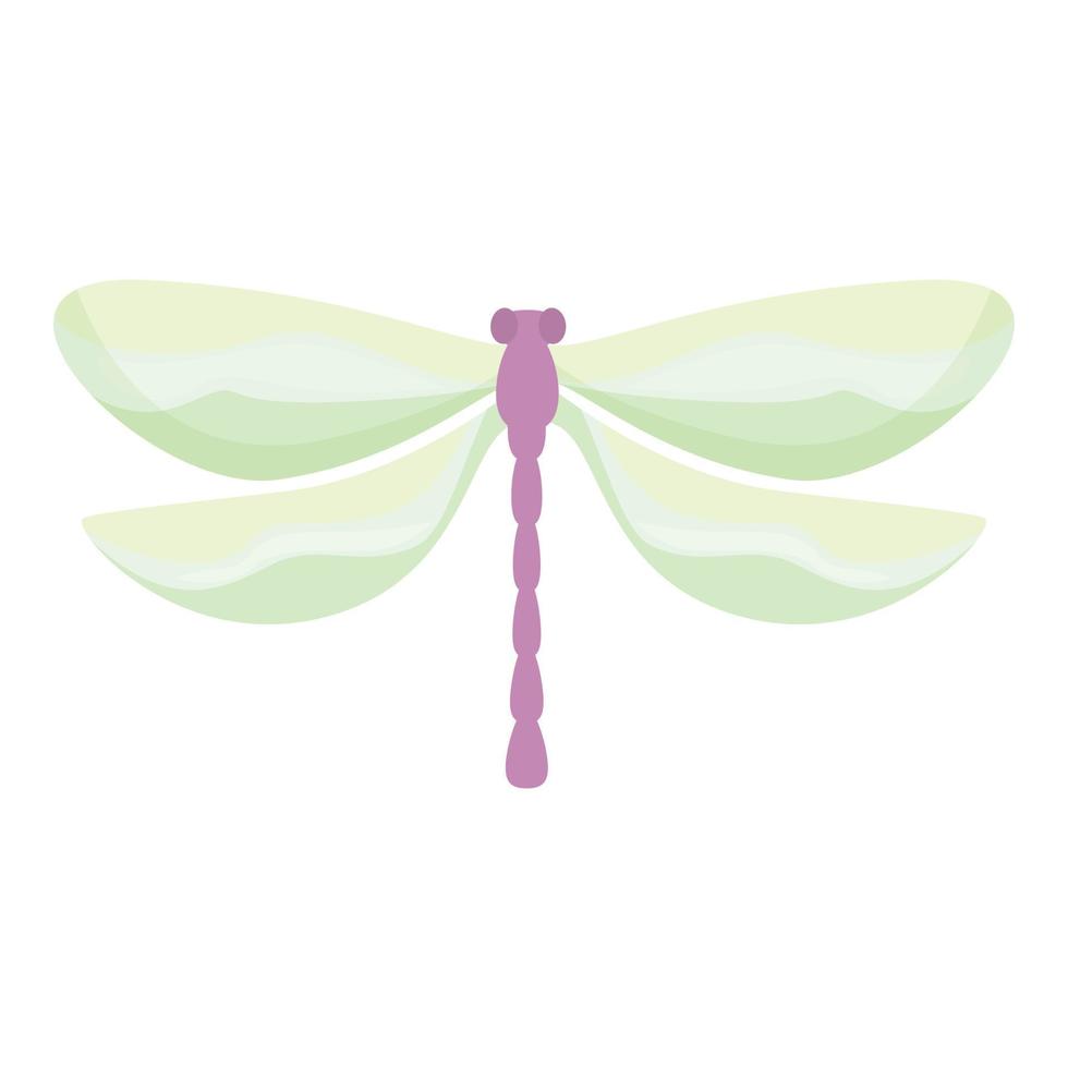 Libelle Insekt Symbol Cartoon Vektor. Flügel Sommer vektor