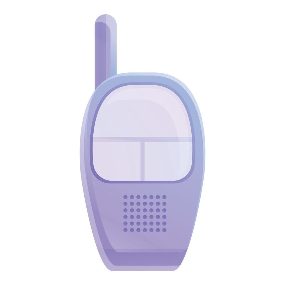 Babyphone-Symbol, Cartoon-Stil vektor