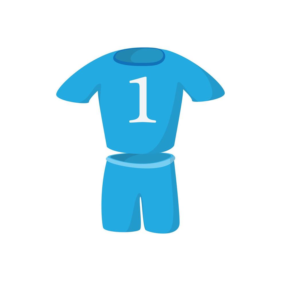 Fußball-Kit-Cartoon-Symbol vektor