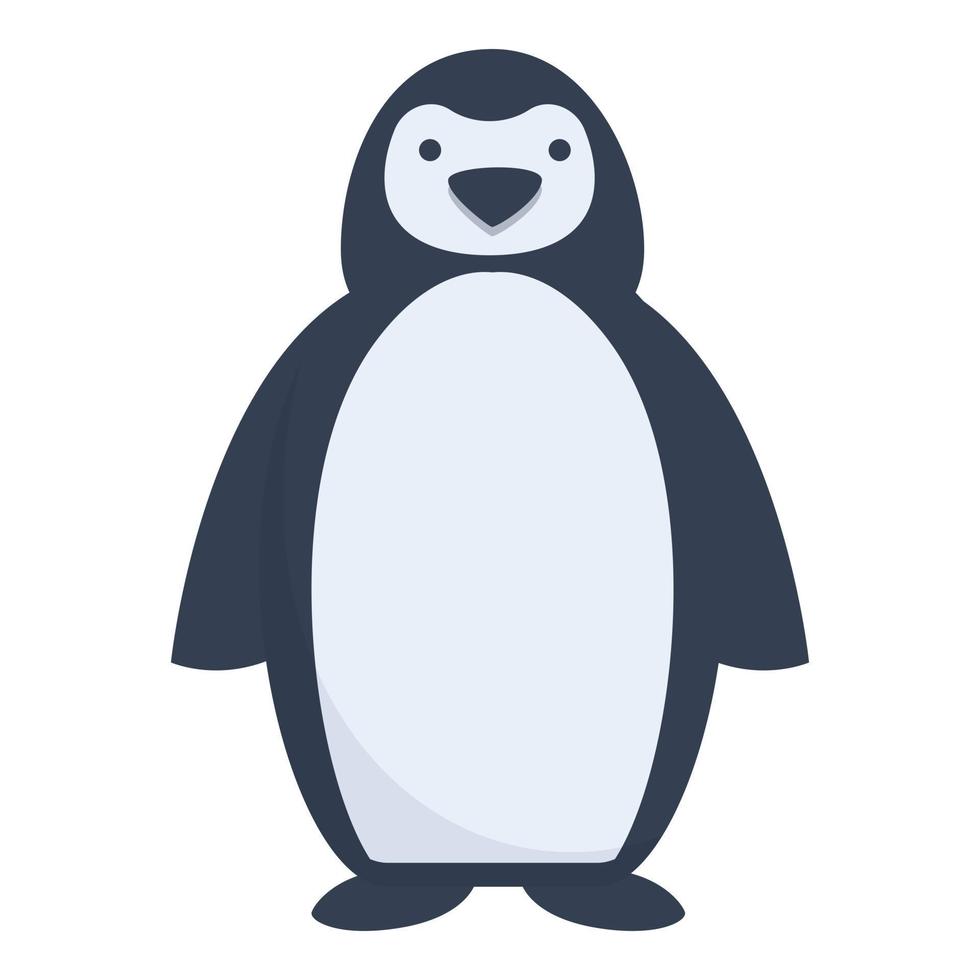 polär pingvin ikon tecknad serie vektor. arktisk djur- vektor