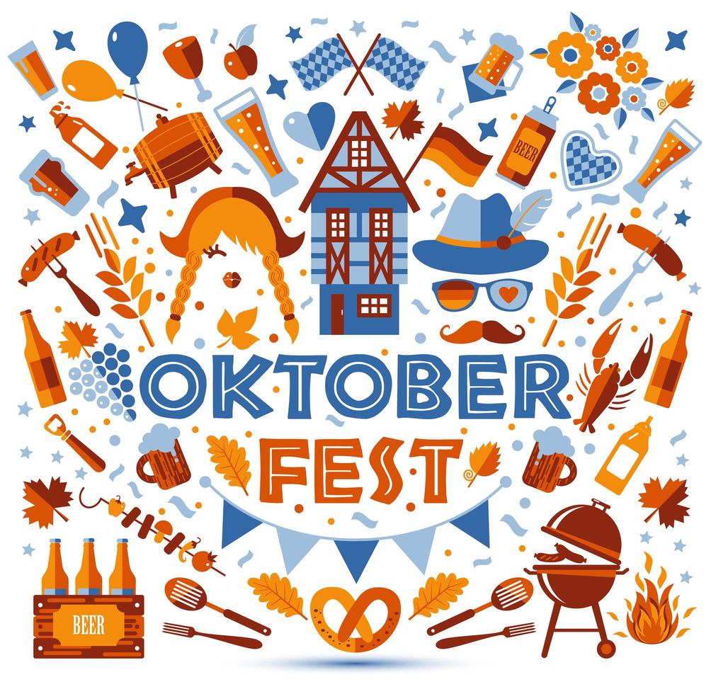 oktoberfest fest banner vektor