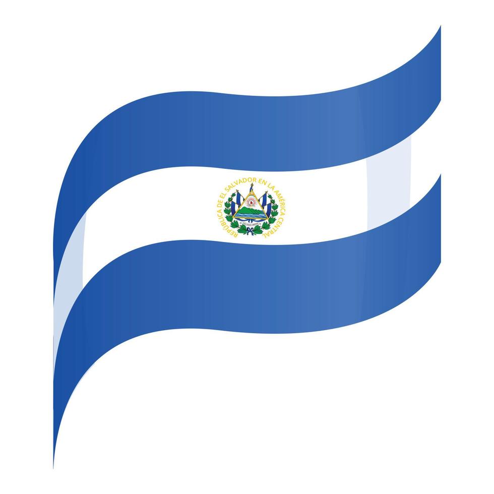 el salvador freiheit symbol cartoon vektor. nationales Land vektor